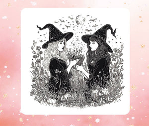 Witch's Harvest Vinyl Sticker