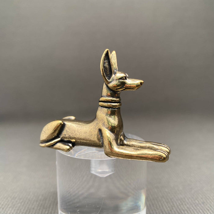 Brass Pharaoh's Hound Decoration