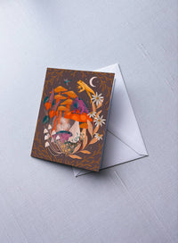 Toads and Toadstools Greeting Card