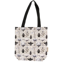 Beetle Botanica Cotton Tote Bag