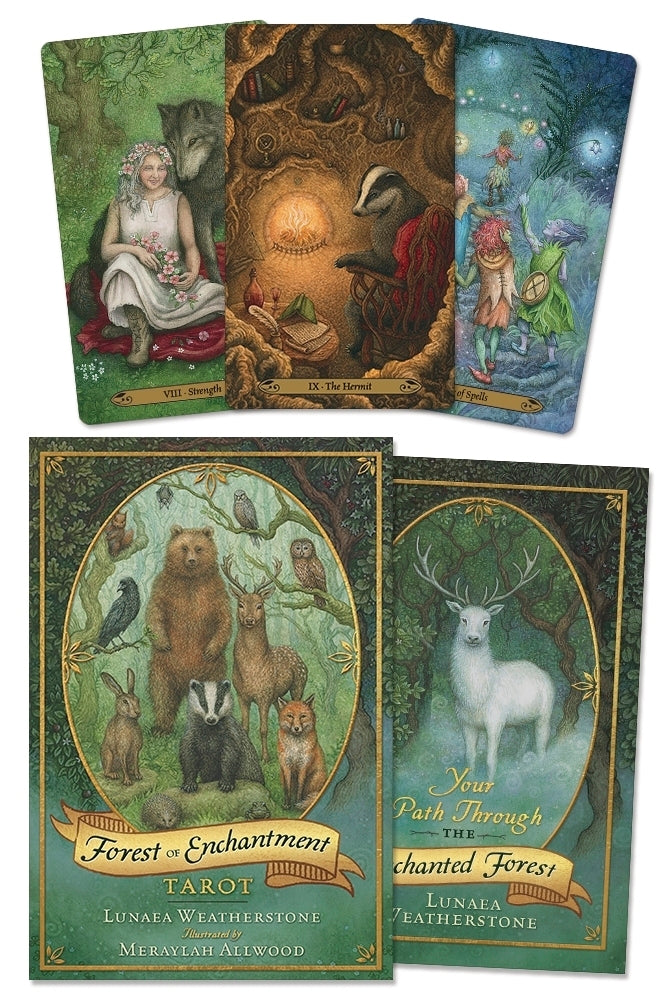Forest of Enchantment Tarot by Lunaea Weatherstone & Meraylah Allwood