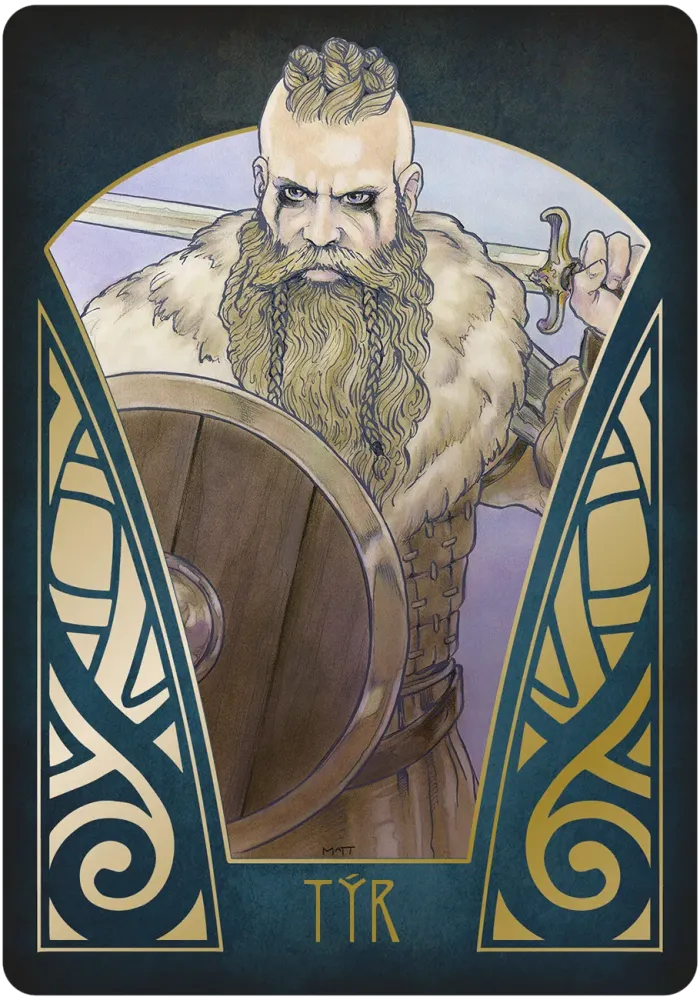 Gjallarhorn: A Norse Oracle Deck by Matt Hughes