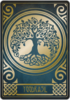 Gjallarhorn: A Norse Oracle Deck by Matt Hughes