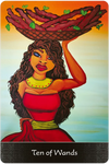 Afro Goddess Tarot Arcanas by Andrea Furtick