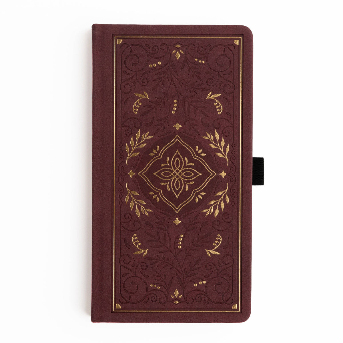 Storybook in Plum Dot Grid Pocket Journal
