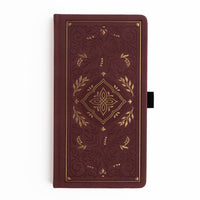Storybook in Plum Dot Grid Pocket Journal