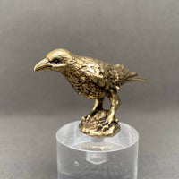 Brass Crow Decoration