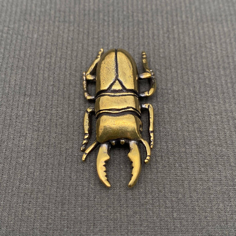 Brass Beetle Decoration