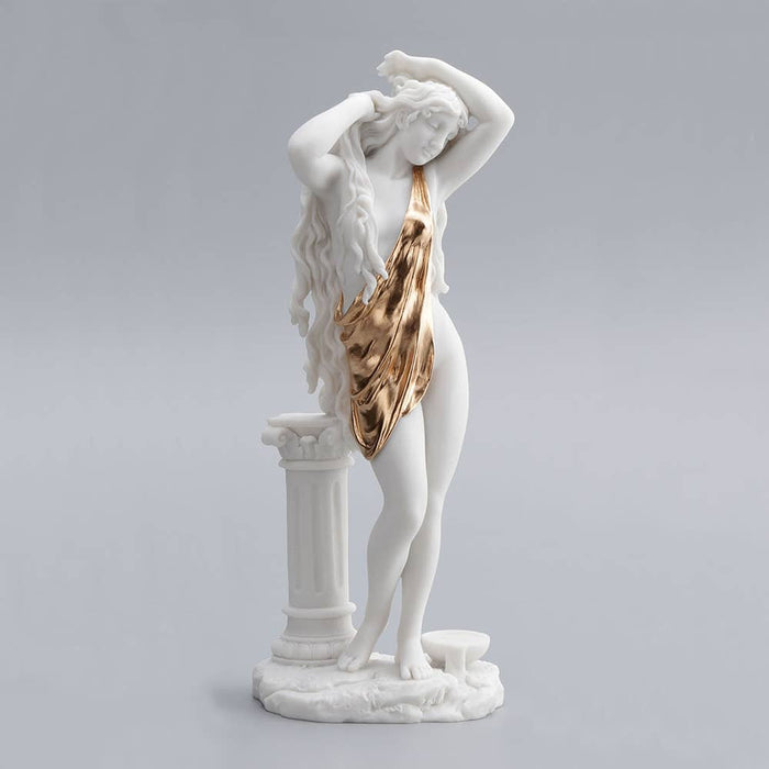Gilded Aphrodite Statue