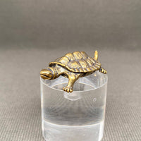 Brass Snapping Turtle Decoration