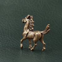 Solid Brass Pony Figurine