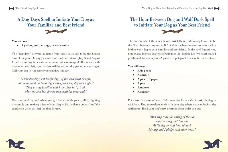 Good Dog Spell Book by Gillian Kemp