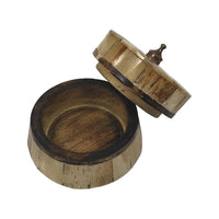 Antiqued Ox Bone & Wood Keepsake Box