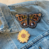 Sunflower Embroidered Patch