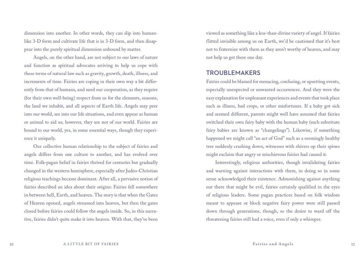 A Little Bit of Fairies by Elaine Clayton