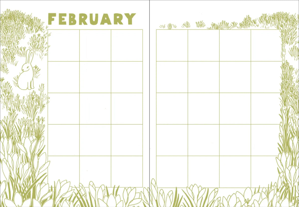 A Year in the Garden Annual Planner and Journal by Nina Montenegro and Sonya Montenegro