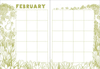 A Year in the Garden Annual Planner and Journal by Nina Montenegro and Sonya Montenegro