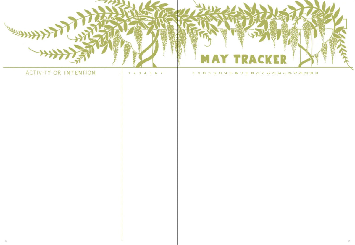 A Year in the Garden Annual Planner and Journal by Nina Montenegro and Sonya Montenegro