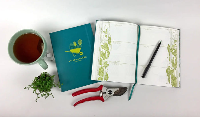 A Year in the Garden Annual Planner and Journal by Nina Montenegro and Sonya Montenegro