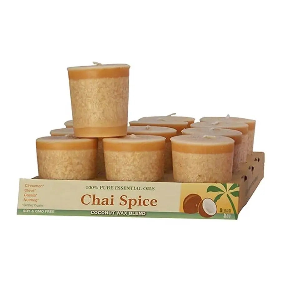 Aloha Bay Coconut Wax Votive Candle - Various Scents