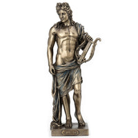 Apollo Playing Lyre Cold Cast Bronze Statue