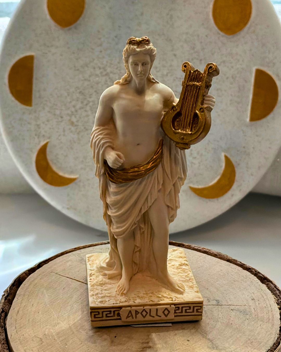 Greek Pantheon Mini Deity Figurines (White & Gold)
