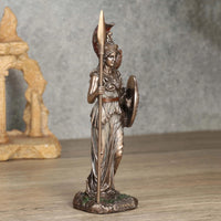 Athena Goddess of Wisdom Cold Cast Bronze Statue