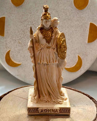 Greek Pantheon Mini Deity Figurines (White & Gold)