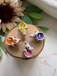 Baby Elephant Ceramic Mini Candle