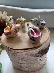 Baby Elephant Ceramic Mini Candle