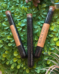 Black Salt Ritual Vial for Protection & Banishing