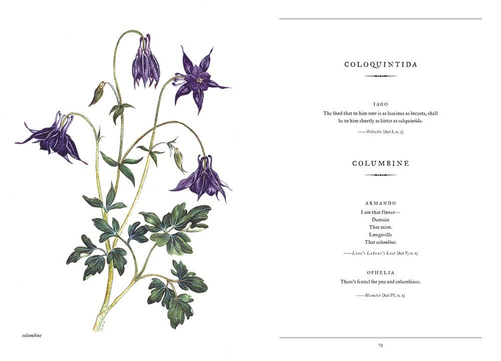 Botanical Shakespeare by Gerit Quealy