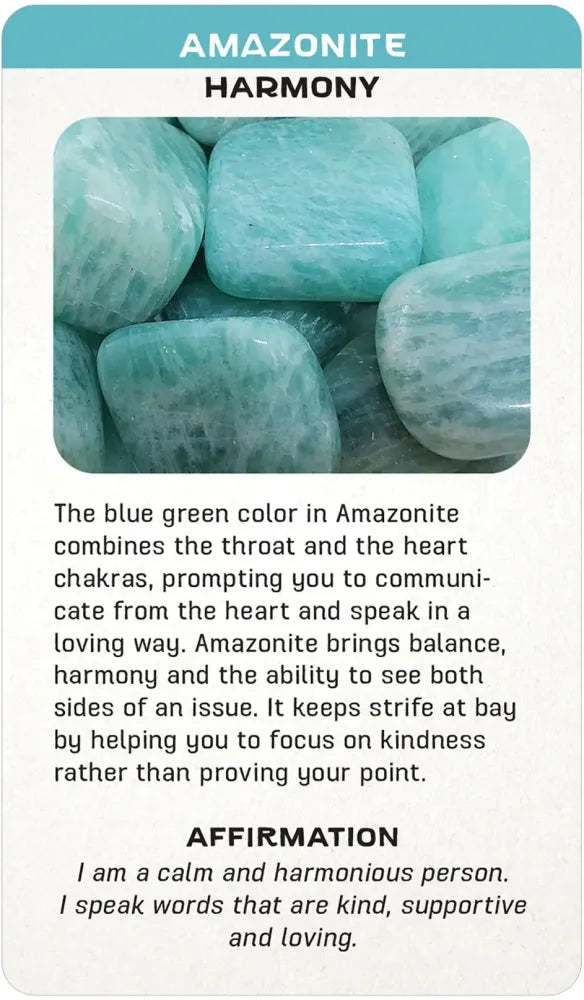 Crystal Message Cards by Valencia Chan