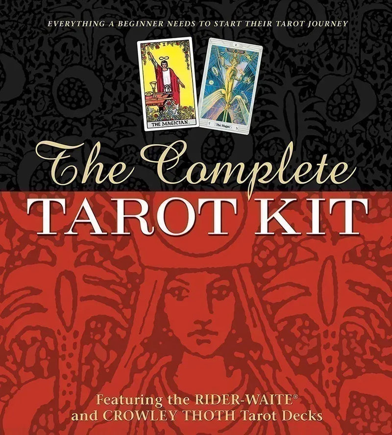 Complete Tarot Kit featuring the Rider-Waite and Crowley Thoth Tarot Decks