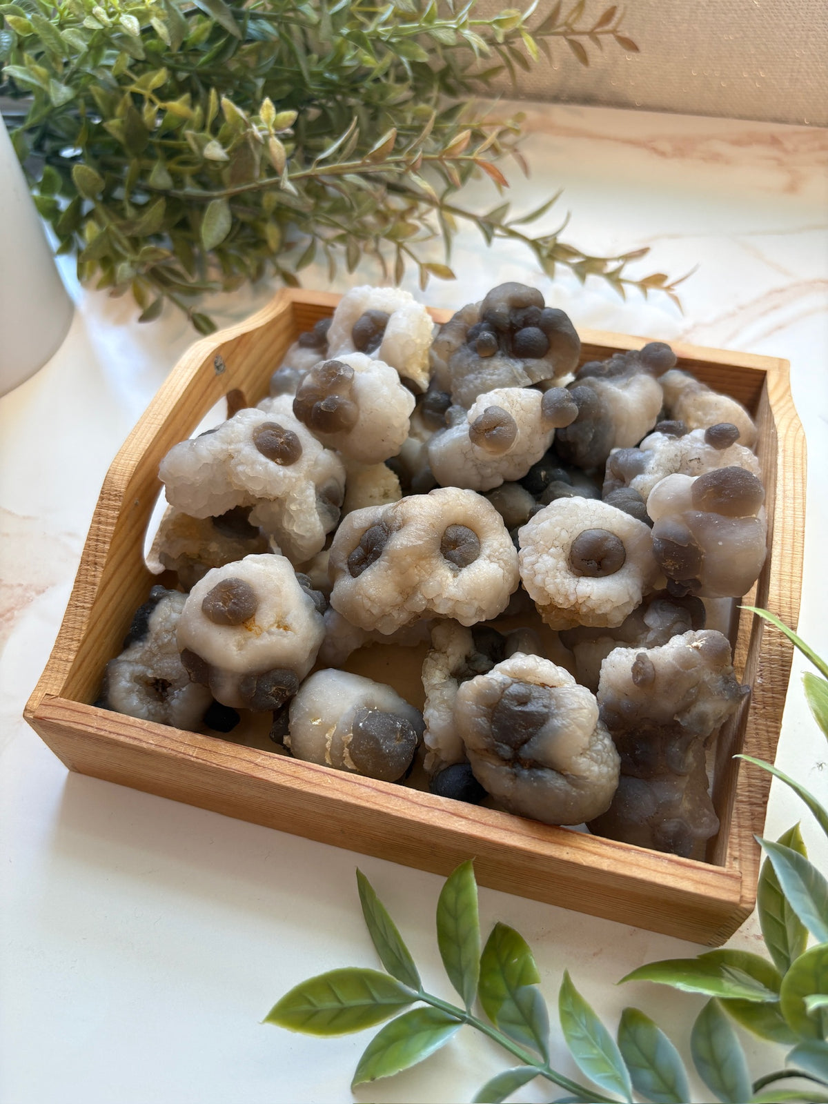 Chalcedony Sheep Stones for Self-Trust & Intuition