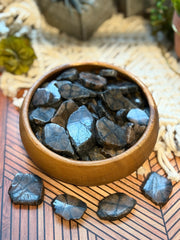 Polished Cross Stone Slices for Protection & Balance