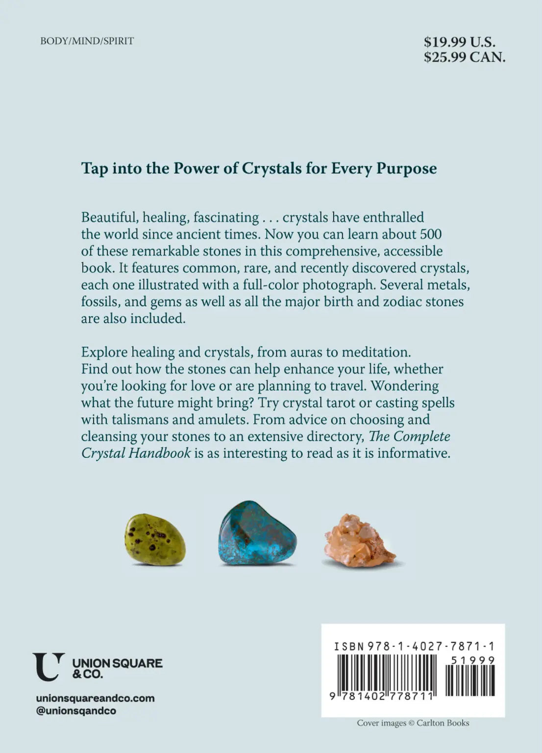 Complete Crystal Handbook by Cassandra Eason