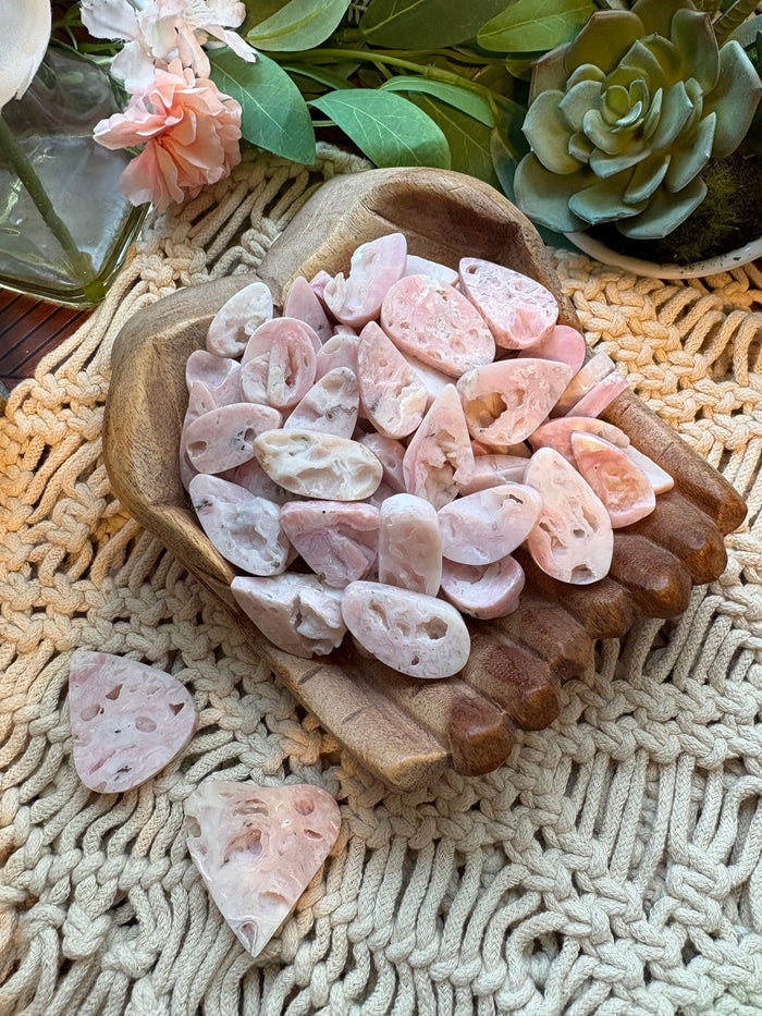 Druzy Pink Opal for Compassion & Forgiveness
