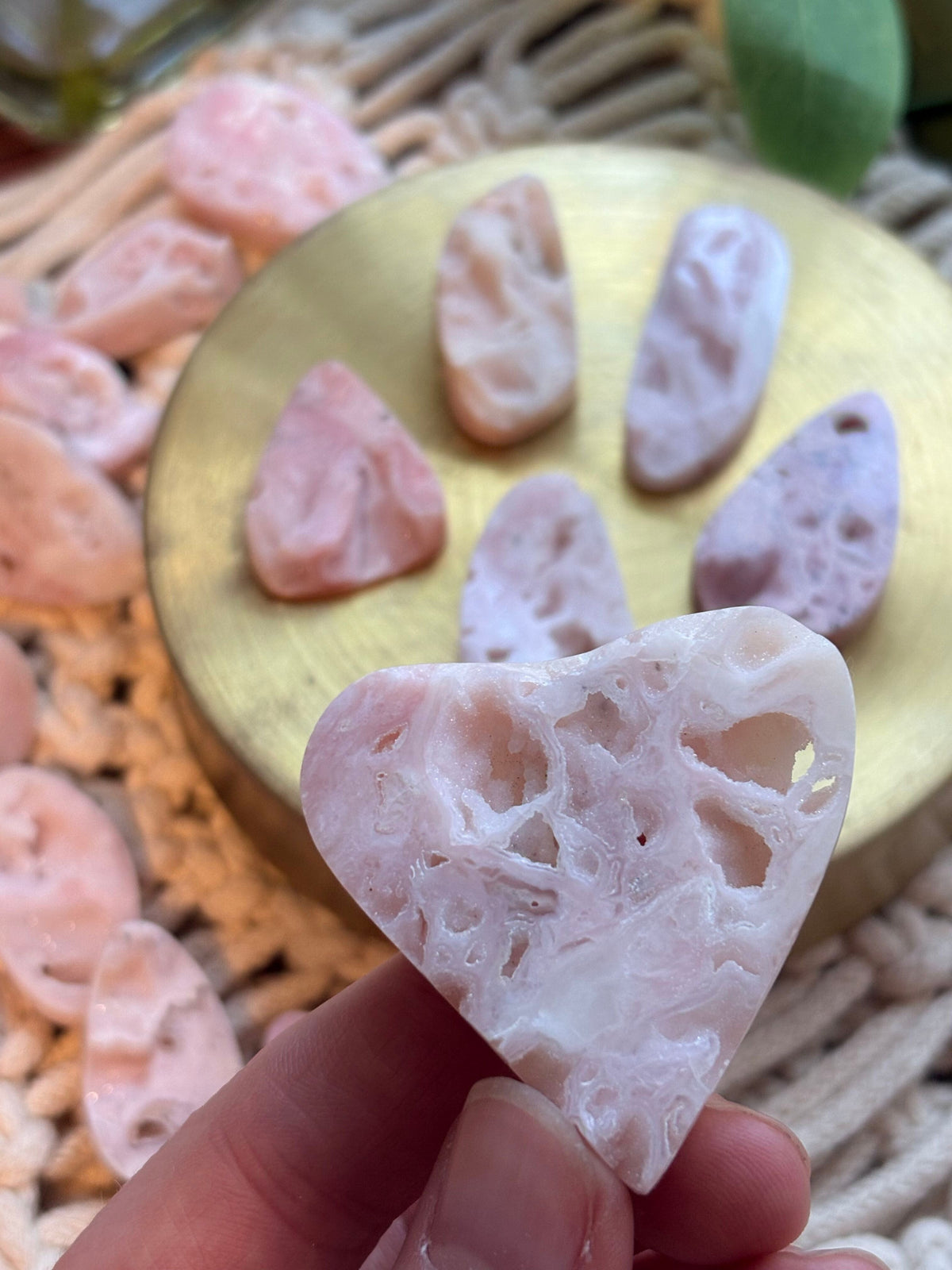 Druzy Pink Opal for Compassion & Forgiveness