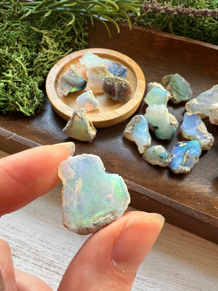Precious Ethiopian Opals for Emotional Flow