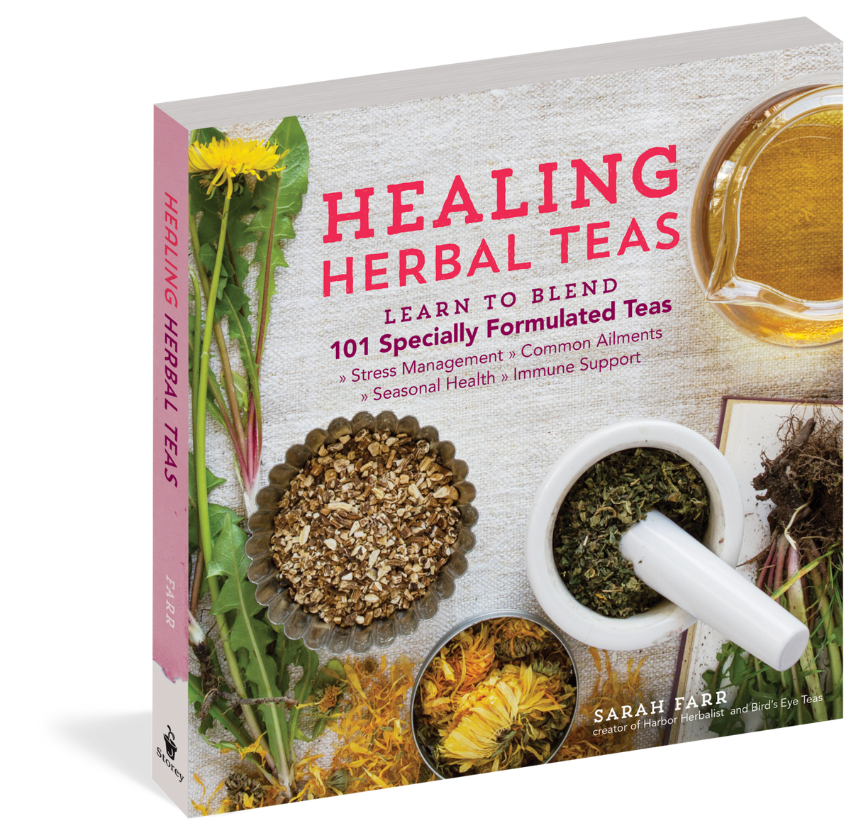 Healing Herbal Teas by Sarah Farr