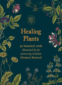 Healing Plants Botanical Card Deck illustrated by Elizabeth Blackwell