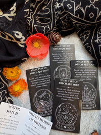 'What Type of Witch Are You?' Mystery Card