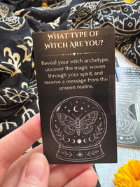 'What Type of Witch Are You?' Mystery Card