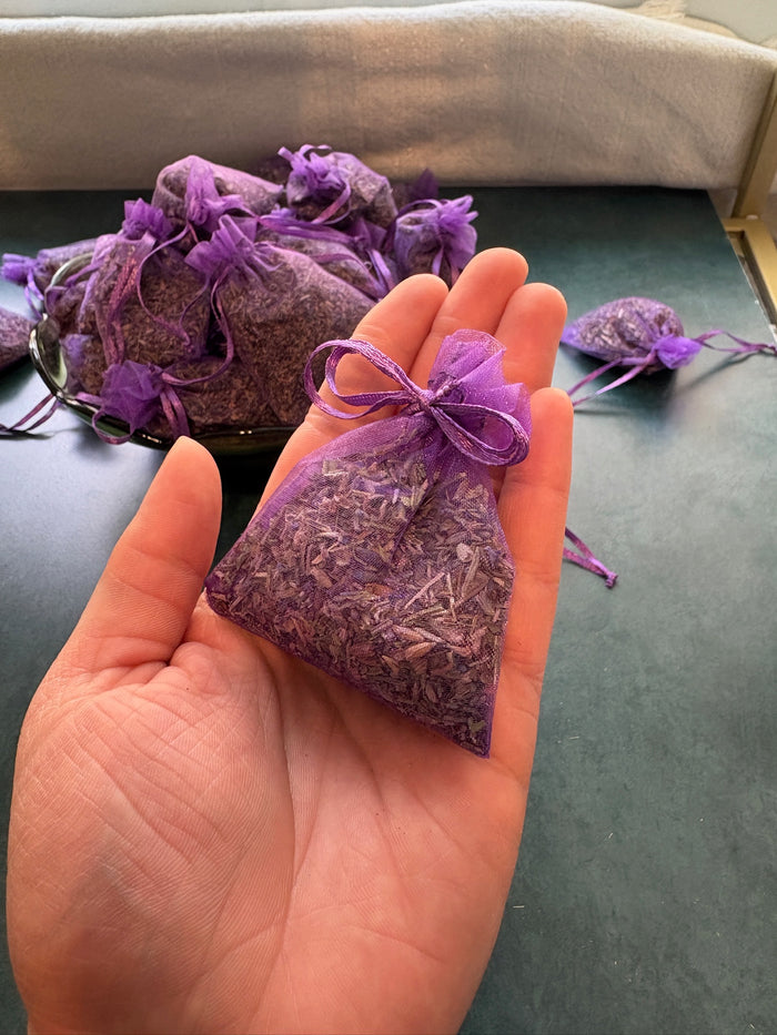 Lavender Herbal Sachet for Sweet Dreams & Inner Peace