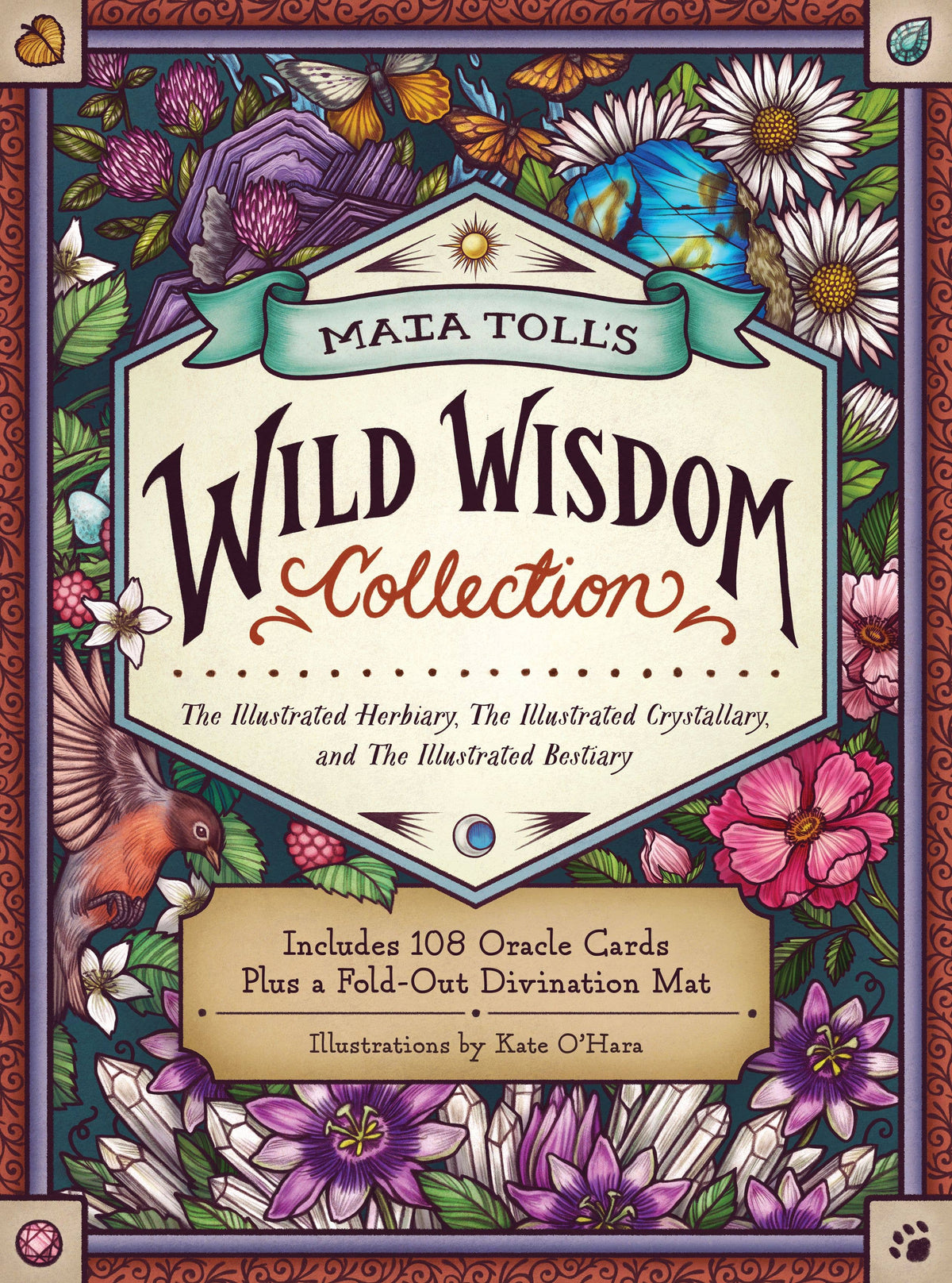 Maia Toll's Wild Wisdom Collection Book & Deck Box Set