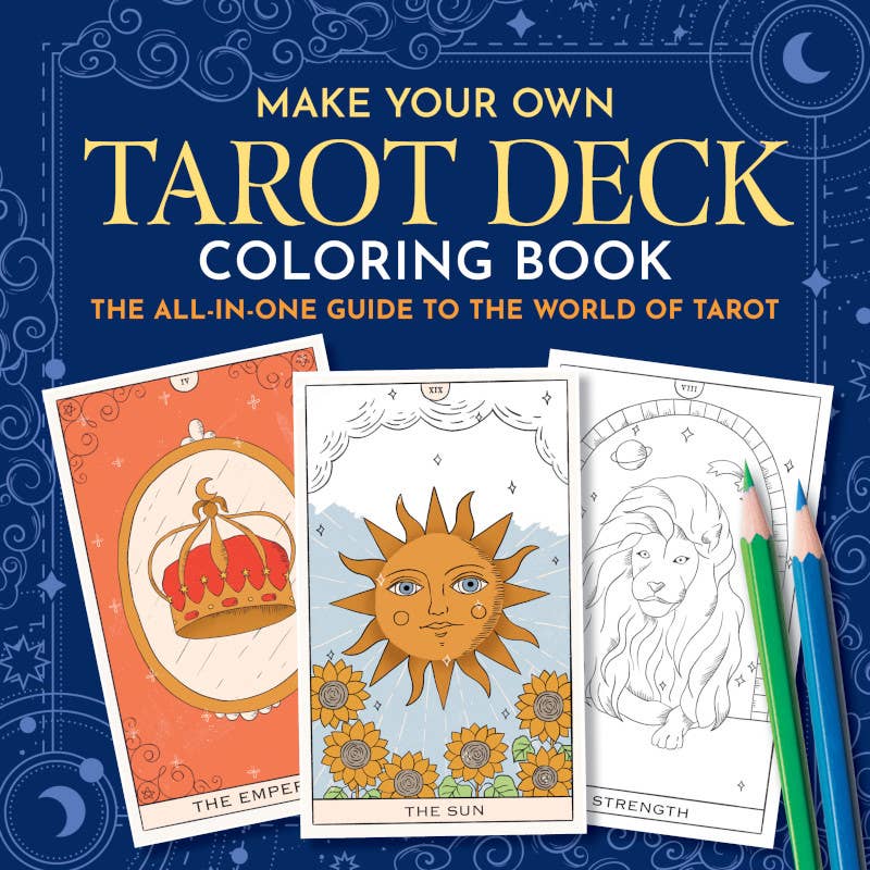 Make Your Own Tarot Deck Coloring Book