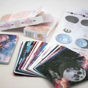 Moon Mystic Bundle (Book, Deck, & Spread Cloth)