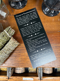 Moon Phase Scratch-off Fortune Card