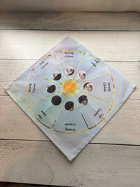 Moon Phases Altar Cloth